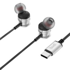 BUDI EP78TB 1.2m Type-C Wired Earphones - Image 2