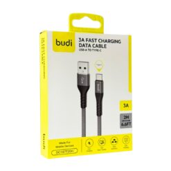 Alternative view of Budi USB-A to Type-C 2m