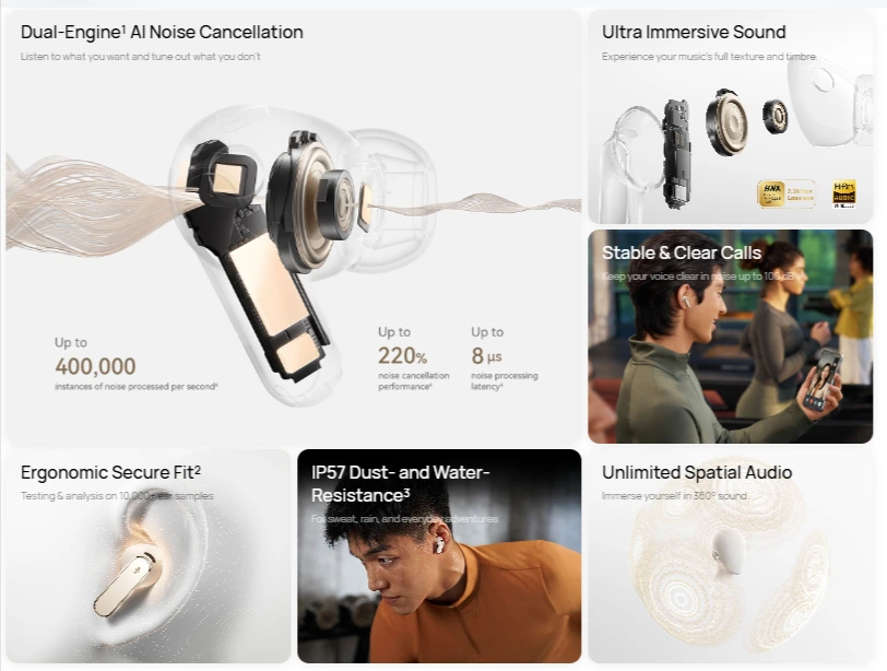 Huawei FreeBuds Pro 5 24 Huawei FreeBuds Pro 5 - Wireless Earbuds