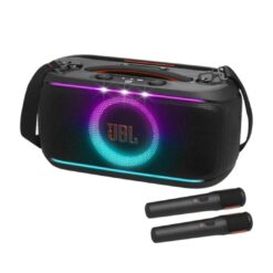 JBL PartyBox On the Go 2 with 2 Wireless Microphones