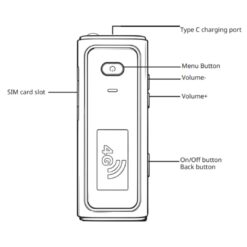 Alternative view of Taurus GSM Radio Public Network Talkie Walkie TR105
