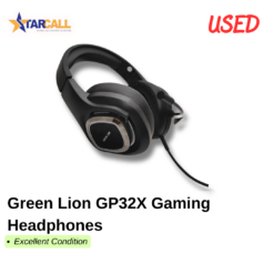 Used Green Lion GP32X Gaming Headphones