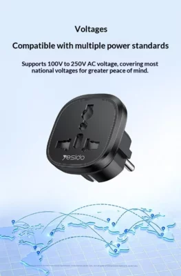 Yesido MC44 Global Travel Adapter