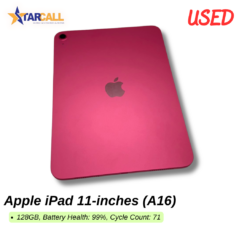 Used Apple iPad 11-inches (A16)
