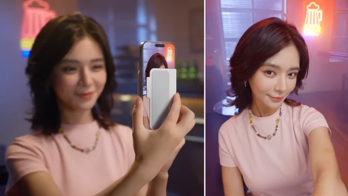 Insta360 Snap Selfie Screen With Light