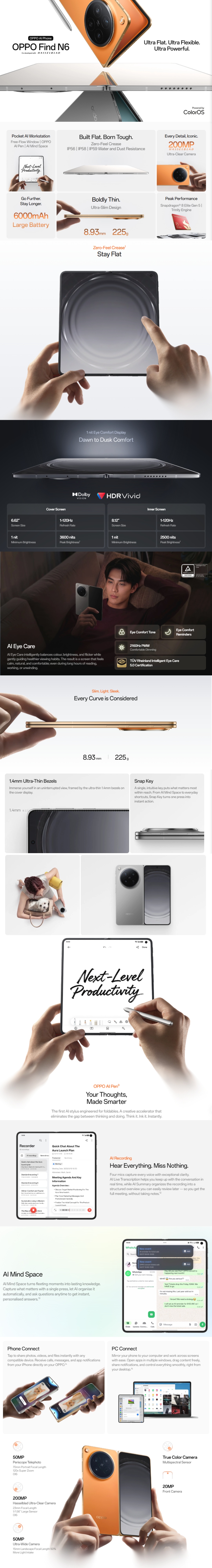 Oppo Find N6 Foldable