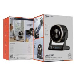 Alternative view of Porodo Lifestyle Chillo Core Desktop Fan with LED Display