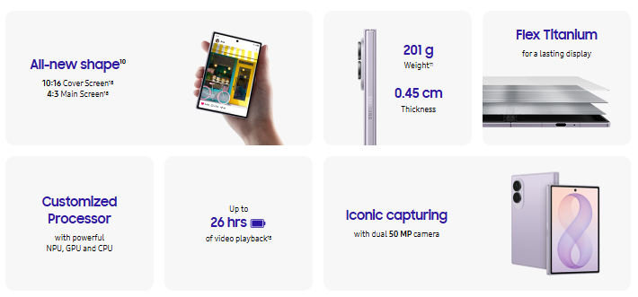 Samsung Galaxy Z Fold 8