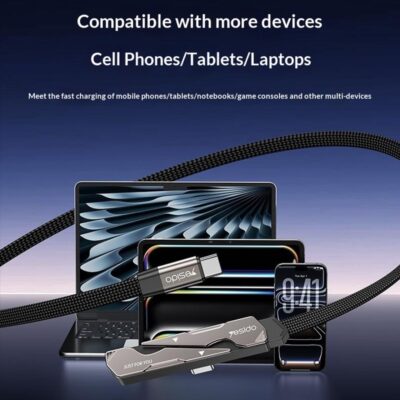 Yesido CA207 USB-C to USB-C 60W Cable with Stand