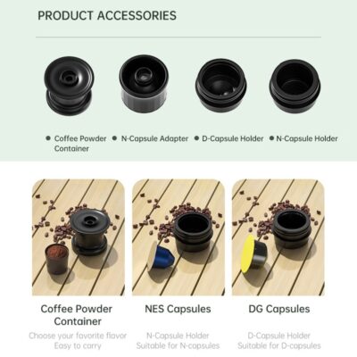 YESIDO EC30 Portable Espresso Coffee Machine 20Bar 19 Yesido EC30 Portable Espresso Coffee Machine 20Bar