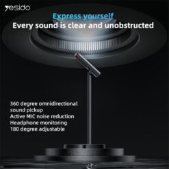 Alternative view of Yesido KR18 Desktop USB Microphone