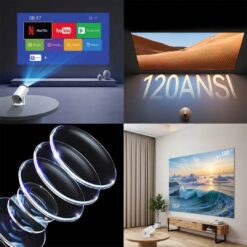 Alternative view of Yesido TV14 Mini Projector