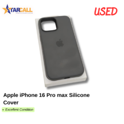 Used Apple iPhone 16 Pro max Silicone Cover
