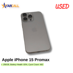 Used Apple iPhone 15 Promax