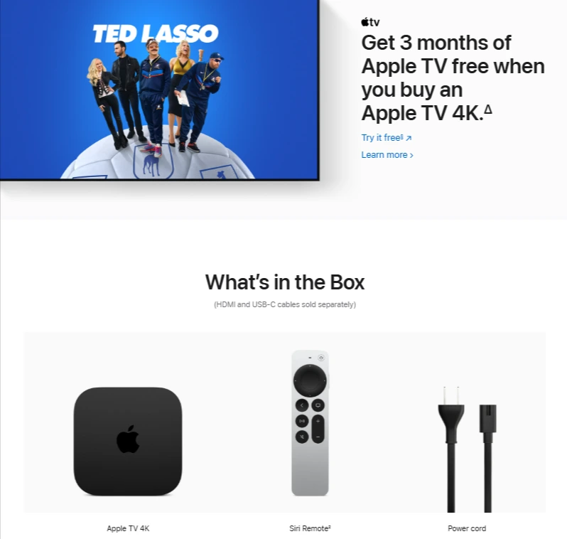 Apple TV 4K 64GB Lebanon - 3rd Gen with A15 Bionic Chip
