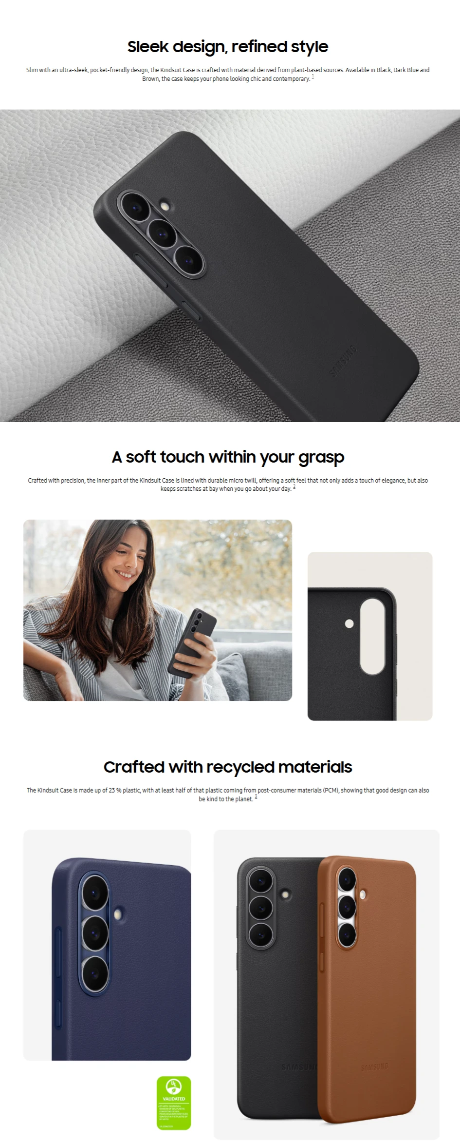 Samsung Galaxy S25 FE Kindsuit Case Lebanon - Eco-Friendly Design