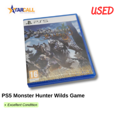 Used PS5 Monster Hunter Wilds Game