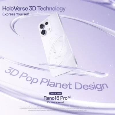 Oppo Reno 16 Pro 5G Lebanon - HoloVerse 3D Technology