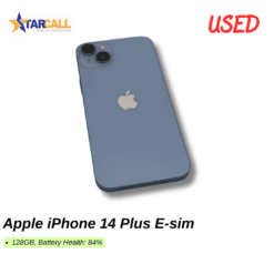 Used Apple iPhone 14 Plus E-sim