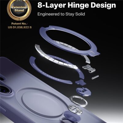 Torras Ostand Spin Case for Samsung S26 Ultra 9 Torras Ostand Spin Case Samsung S26 Ultra Lebanon - Back View