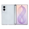X Level Hinge Sparkling Clear Case for Samsung Galaxy Z Fold 8 1 X Level Hinge Sparkling Case for Samsung Galaxy Z Fold 8