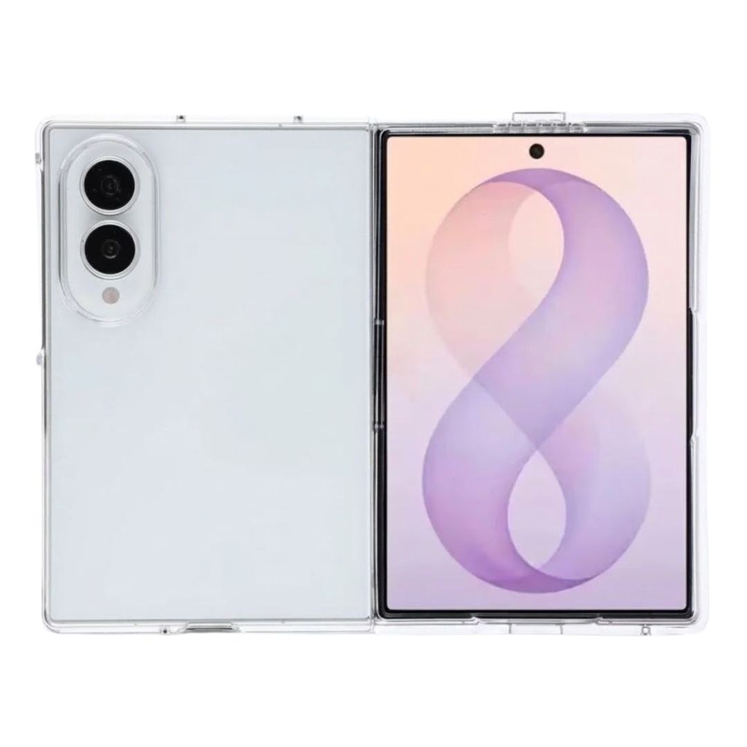 X Level Sparkling Clear Case for Samsung Galaxy Z Fold 8 3 X Level Sparkling Clear Case for Samsung Galaxy Z Fold 8