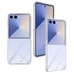 Alternative view of X level Sparkling Clear Case For Samsung Galaxy Z Flip 8
