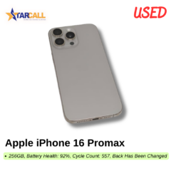 Used Apple iPhone 16 Promax