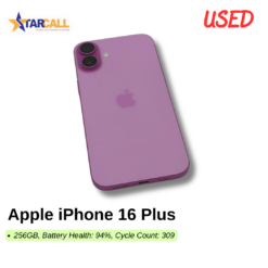 Used Apple iPhone 16 Plus