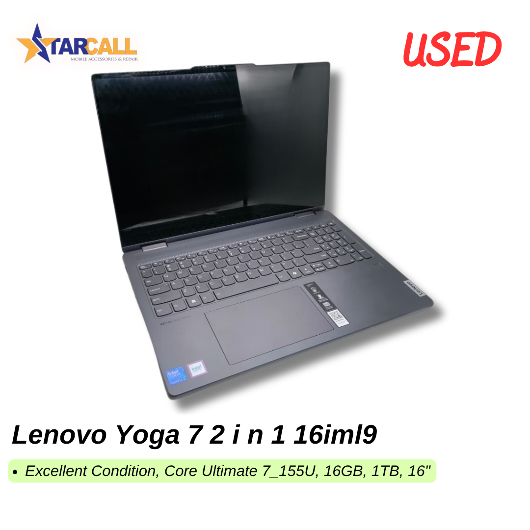 Used Lenovo Yoga 7 2 i n 1 16iml9 2 Used Lenovo Yoga 7 2 i n 1 16iml9