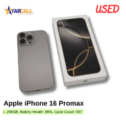 Used Apple iPhone 16 Promax