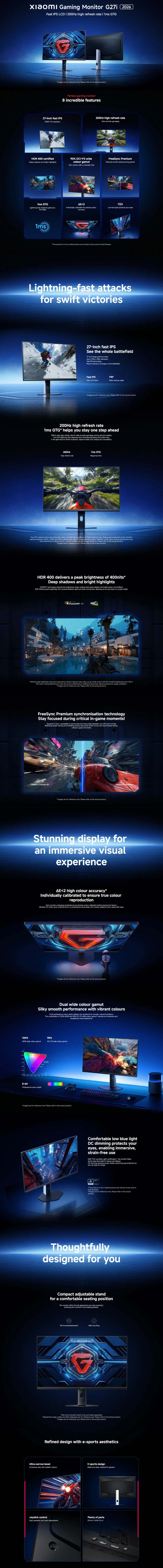 Xiaomi Gaming Monitor G27i 2026