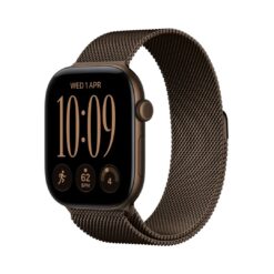 Pre Order Apple Watch Series 12 46mm Dark Bronze Milanese Loop - M/L
