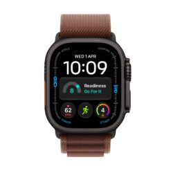 Home 18 Alternative view of Pre Order Apple Watch Ultra 4 GPS + Cellular 49mm Black Titanium Case with Burgundy Alpine Loop - L