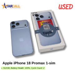 Used Apple iPhone 18 Promax 1-sim