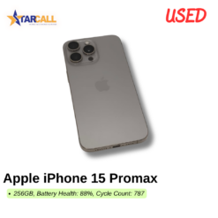 Used Apple iPhone 15 Promax
