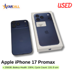 Used Apple iPhone 17 Promax