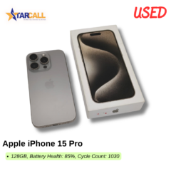 Used Apple iPhone 15 Pro