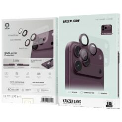 Home 8 Alternative view of Green Lion Kanzen Lens Camera Protector for iPhone 18 Pro