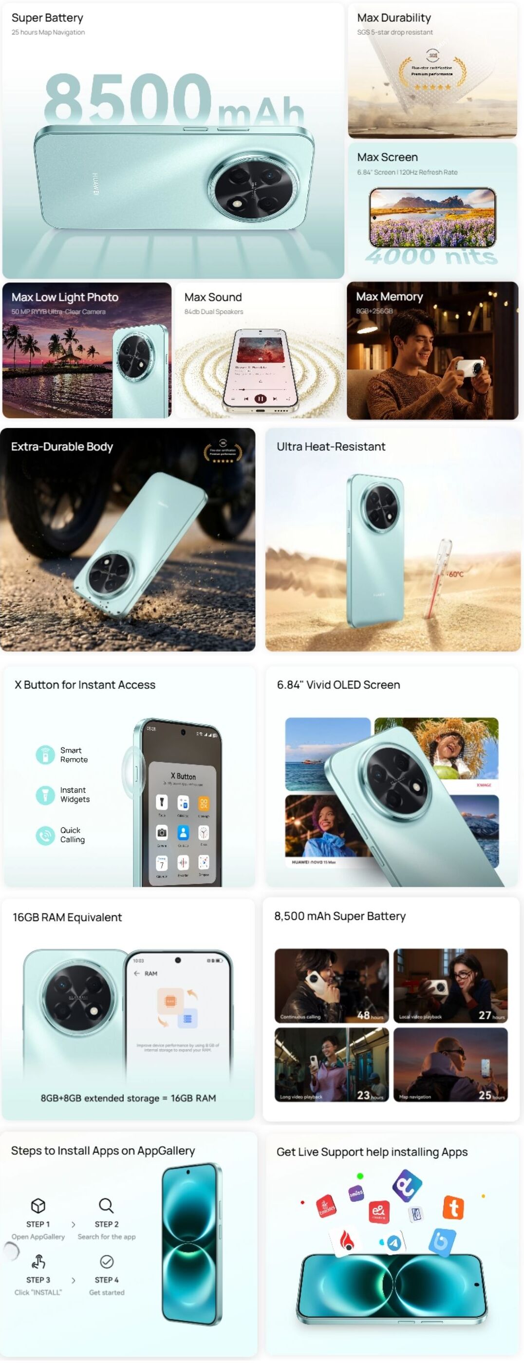 Huawei Nova 15 Max 256GB 19 Huawei Nova 15 Max 256GB