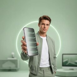 Alternative view of Levelo ArmorX 3D Matte Screen Protector for iPhone 18 Pro Max