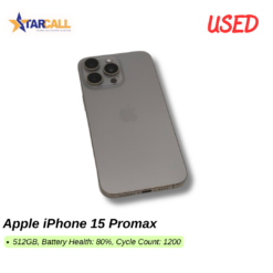 Used Apple iPhone 15 Promax