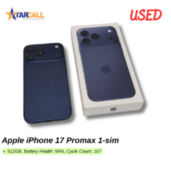 Used Apple iPhone 17 Promax 1-sim