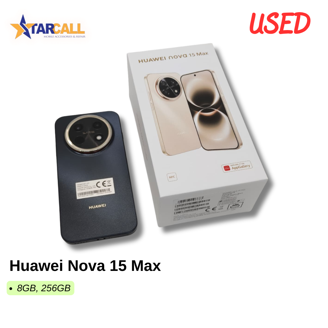 Used Huawei Nova 15 Max 3 Used Huawei Nova 15 Max