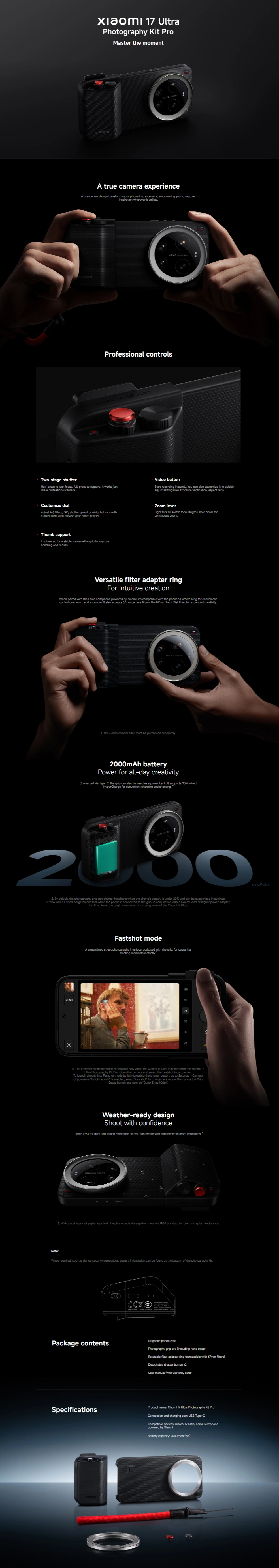 Xiaomi 17 Ultra Photography Kit Pro