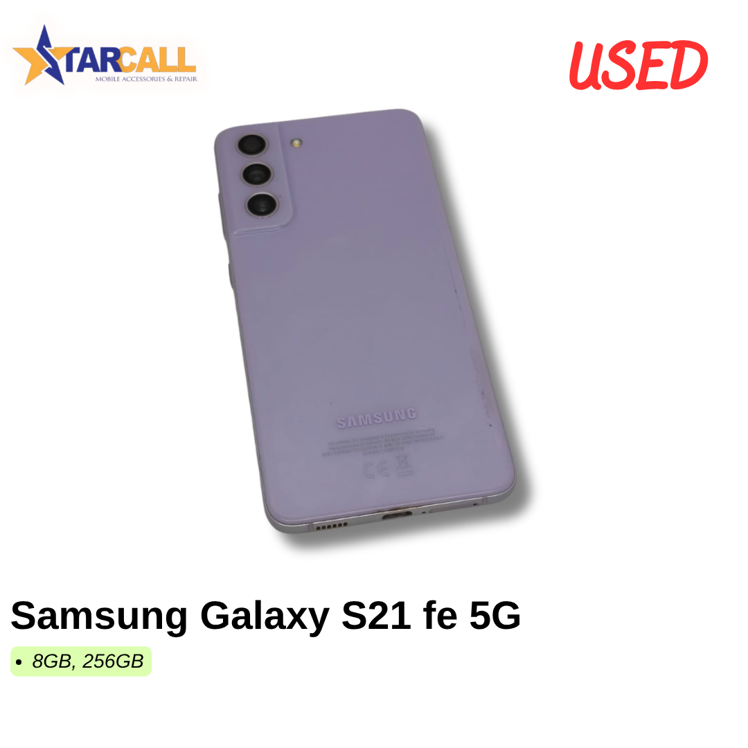 Used Samsung Galaxy S21 fe 5G 3 Used Samsung Galaxy S21 fe 5G