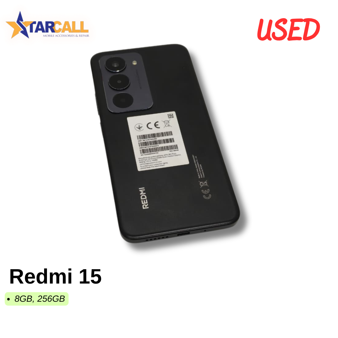 Used Redmi 15 3 Used Redmi 15