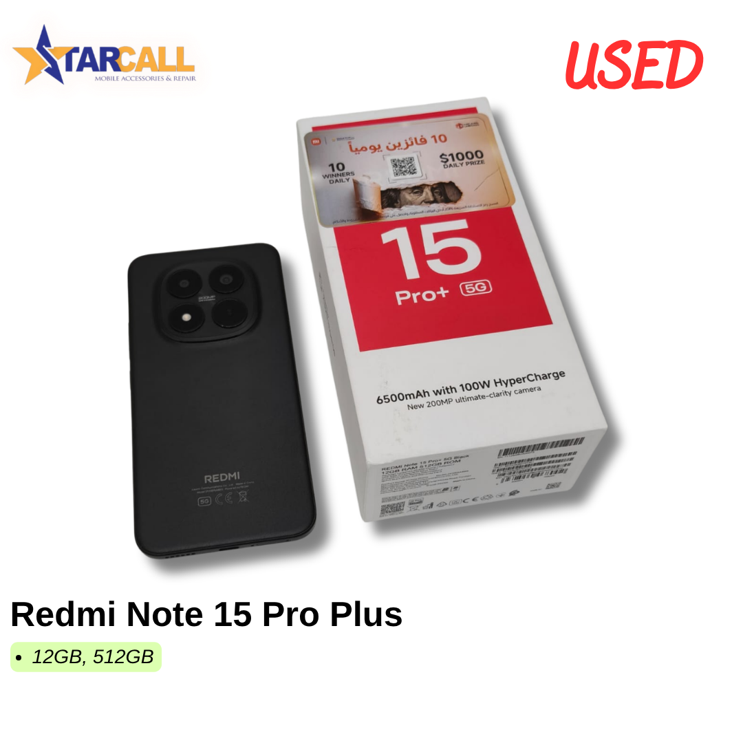 Used Redmi Note 15 Pro Plus 2 Used Redmi Note 15 Pro Plus