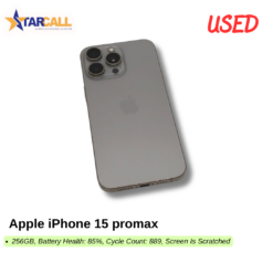 Used Apple iPhone 15 promax